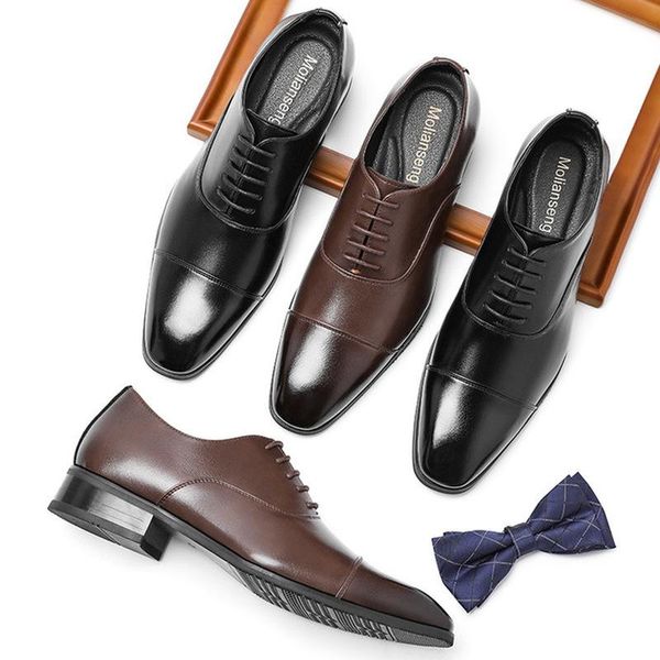 dress shoes men pu leather big size 38-46 3.5cm heel elegant suit business formal oxfords mens, Black
dress shoes men pu leather big size 38-46 3.5cm heel elegant suit business formal oxfords mens, Black