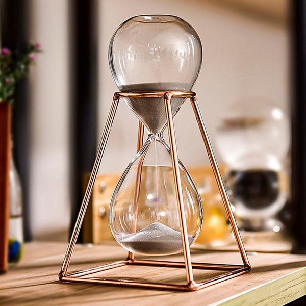 other clocks & accessories metal hourglass timer sand clock 30 minutes modern art ornament glass timing creative office living room home dec
other clocks & accessories metal hourglass timer sand clock 30 minutes modern art ornament glass timing creative office living room home dec