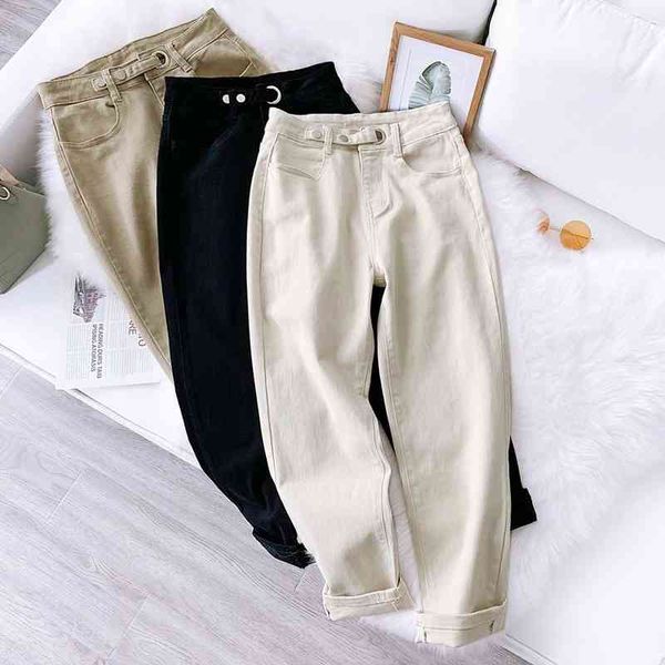 black jeans harem pants women casual vintage women's denim high waist button cotton female boyfriend 210603, Blue
black jeans harem pants women casual vintage women's denim high waist button cotton female boyfriend 210603, Blue