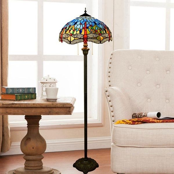 european style mediterranean retro tiffany color glass blue dragonfly art living room dining room floor lamp 40
european style mediterranean retro tiffany color glass blue dragonfly art living room dining room floor lamp 40