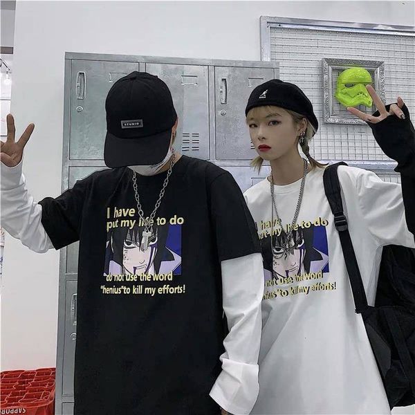 2021 new naruto tshirt streetwear amine impresso hip hop t-shirts das mulheres homens primavera manga longa solta t camisa meninos dos desen, White;black
2021 new naruto tshirt streetwear amine impresso hip hop t-shirts das mulheres homens primavera manga longa solta t camisa meninos dos desen, White;black