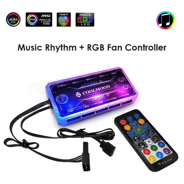 rgb fan controller 12cm remote control computer case 12v pc cooling chassis silent fan hub for connecting/sync to motherboard
rgb fan controller 12cm remote control computer case 12v pc cooling chassis silent fan hub for connecting/sync to motherboard