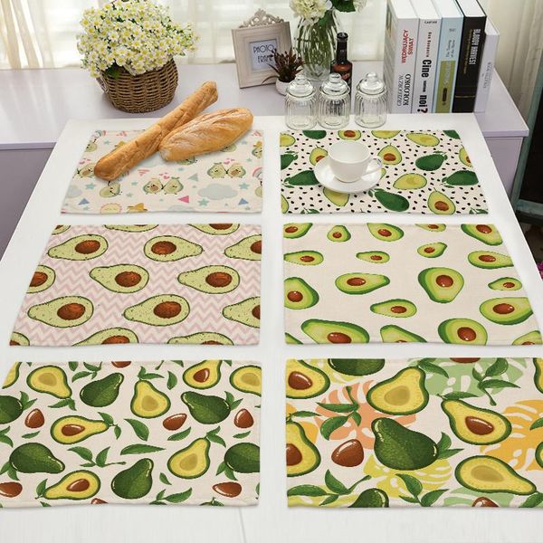 mats & pads 1pcs tropical avocado cotton linen pad pattern kitchen placemat bowl cup mat dining table 42*32cm home decor mp0096
mats & pads 1pcs tropical avocado cotton linen pad pattern kitchen placemat bowl cup mat dining table 42*32cm home decor mp0096