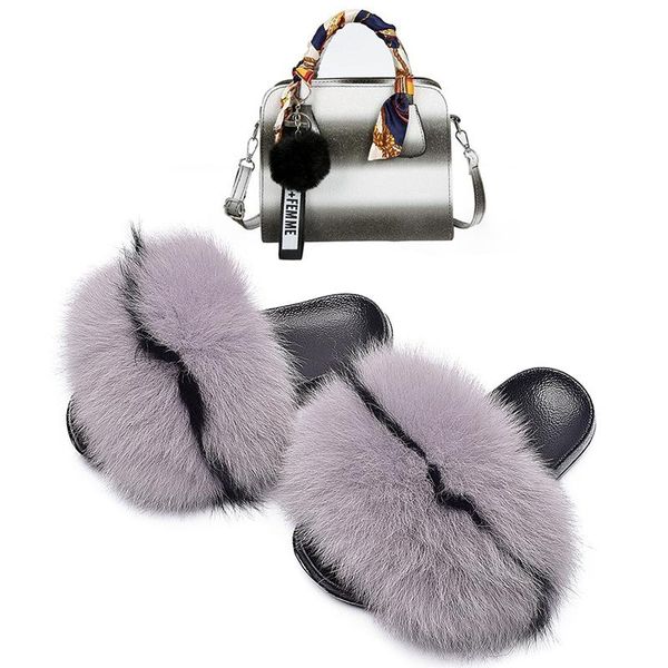 slippers women fur jelly bag purse set fluffy slides handbag with real female shoulder wholesale, Black
slippers women fur jelly bag purse set fluffy slides handbag with real female shoulder wholesale, Black