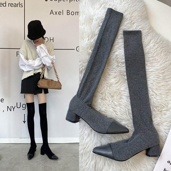boots 2021 women over the knee high sock heels nightclub wedge woman stretch winter thight slim botas mujer, Black
boots 2021 women over the knee high sock heels nightclub wedge woman stretch winter thight slim botas mujer, Black