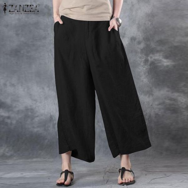 2021 autumn pants zanzea elegant work long pantalon women casual solid zipper cotton linen wide leg trousers female plus size, Black;white
2021 autumn pants zanzea elegant work long pantalon women casual solid zipper cotton linen wide leg trousers female plus size, Black;white