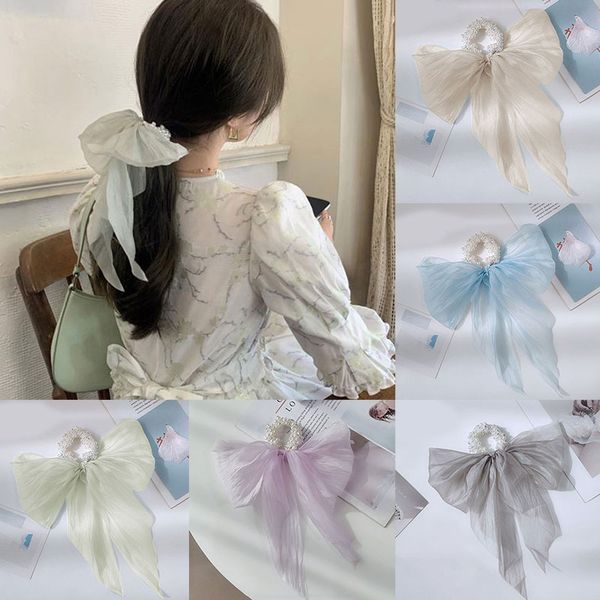 elegant knotted bow ribbon scrunchies lace pearl hair rope butterfly hair rubber band women hair accessories ins headwear, Pink
elegant knotted bow ribbon scrunchies lace pearl hair rope butterfly hair rubber band women hair accessories ins headwear, Pink