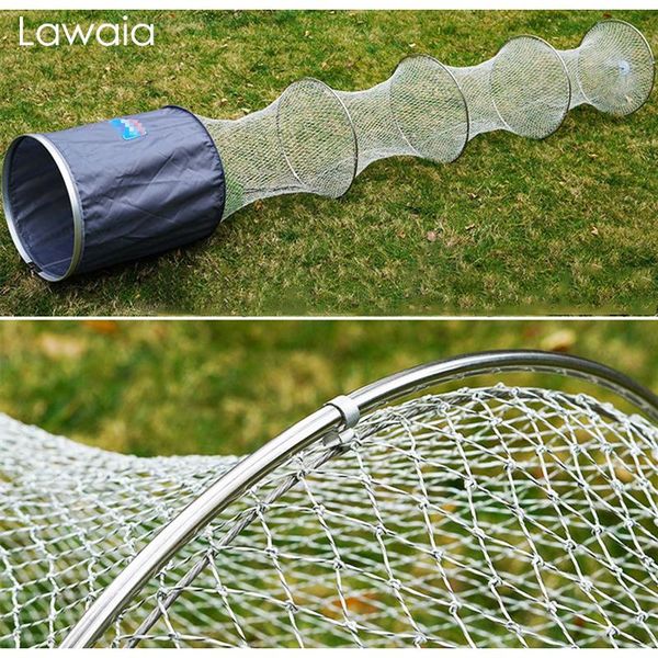 lawaia fishing net cage stainless steel net ring handmade gray braided wire competitive fishing cage protection bag
lawaia fishing net cage stainless steel net ring handmade gray braided wire competitive fishing cage protection bag