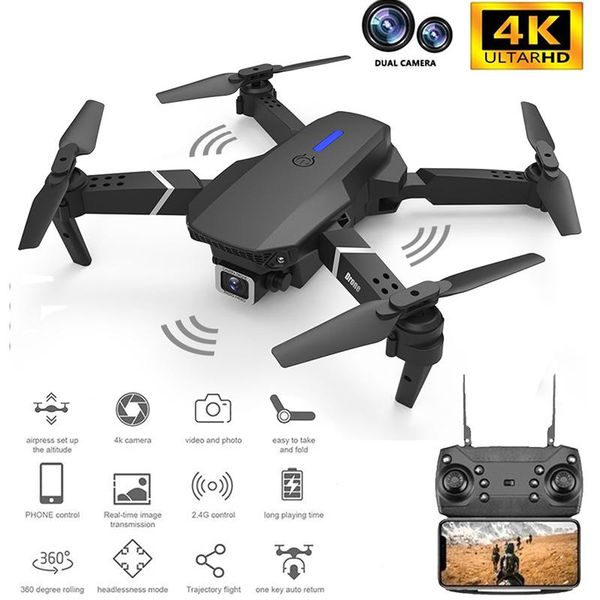 e525 pro mini drone with hd 4k double camera 1080p air pressure wifi fpv quadcopter professional dron foldable helicopter toy
e525 pro mini drone with hd 4k double camera 1080p air pressure wifi fpv quadcopter professional dron foldable helicopter toy