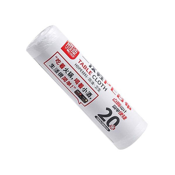 table cloth 1 roll/20pcs disposable tablecloth thin film covers dinner decor (white, 180x180cm)
table cloth 1 roll/20pcs disposable tablecloth thin film covers dinner decor (white, 180x180cm)