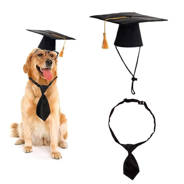 dog apparel pet graduation hat necktie set party costume outfits for cat animal toy cap supplies(black)
dog apparel pet graduation hat necktie set party costume outfits for cat animal toy cap supplies(black)