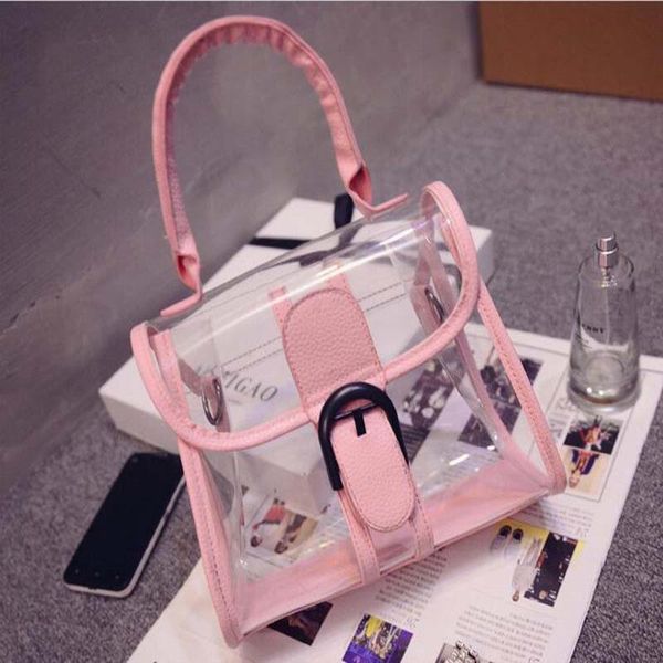 shopper 2021 totes jelly bags women's bag beach purse clear transparent clear shoulder beach 100pcs summer fashion jhdua, Red;black
shopper 2021 totes jelly bags women's bag beach purse clear transparent clear shoulder beach 100pcs summer fashion jhdua, Red;black