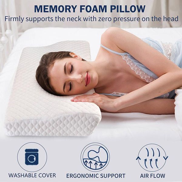 pillow memory foam orthopedic cervical bedding pillows for neck protection sleeping tencel butterfly shaped 65x40x7cm
pillow memory foam orthopedic cervical bedding pillows for neck protection sleeping tencel butterfly shaped 65x40x7cm