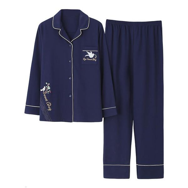 dark blue women autumn&winter 100% cotton pajama suit long sleeve simple soild loose home suit plus size pajamas set xl xxl xxxl, Black;red
dark blue women autumn&winter 100% cotton pajama suit long sleeve simple soild loose home suit plus size pajamas set xl xxl xxxl, Black;red