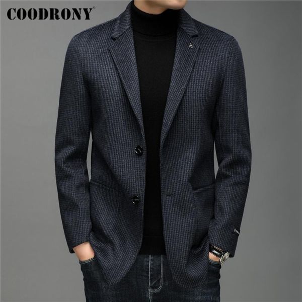 men's wool & blends coodrony brand winter jacket thick warm coat men clothing arrival fashion slim fit overcoat business leisure suit c, Black
men's wool & blends coodrony brand winter jacket thick warm coat men clothing arrival fashion slim fit overcoat business leisure suit c, Black
