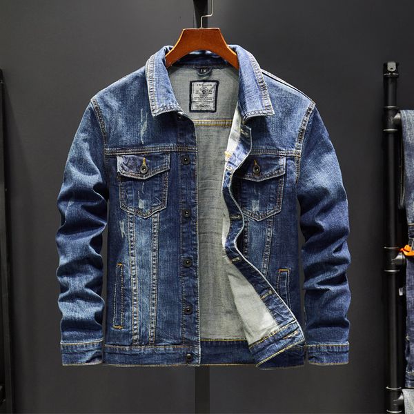 men's jean jackets spring fall guy's fashions retro casual blue washed vintage cowboy outerwear male jacket zs88, Black;brown
men's jean jackets spring fall guy's fashions retro casual blue washed vintage cowboy outerwear male jacket zs88, Black;brown