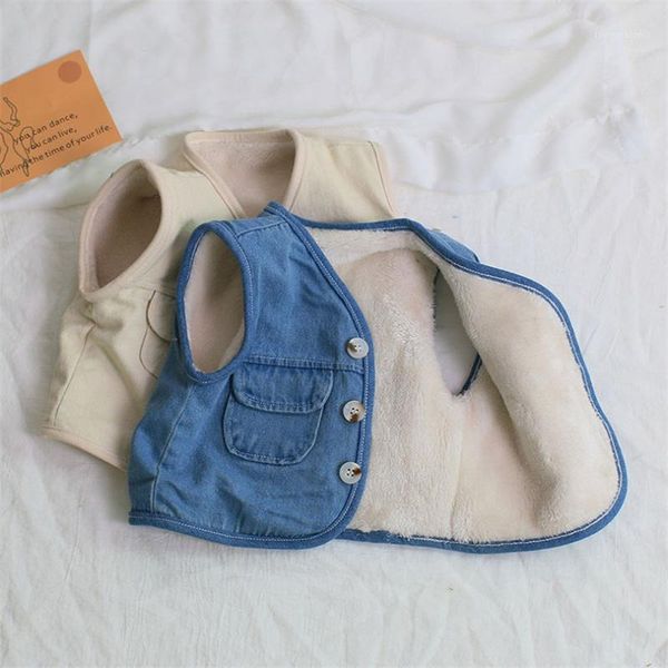 jackets baby boys vest coat autumn winter fur denim children waistcoat for boy sleeveless toddler kids outerwear1, Blue;gray
jackets baby boys vest coat autumn winter fur denim children waistcoat for boy sleeveless toddler kids outerwear1, Blue;gray