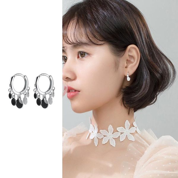 hoop & huggie mocanie design round sequins tassel classic earring for women pure 925 sterling silver geometric fine jewelry, Golden;silver
hoop & huggie mocanie design round sequins tassel classic earring for women pure 925 sterling silver geometric fine jewelry, Golden;silver