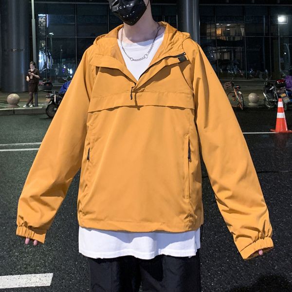 2021 new autumn men's fashion solid color casual hooded track jackets mens streetwear loose hip-hop bomber jacket men s-2xl rwch, Black;brown
2021 new autumn men's fashion solid color casual hooded track jackets mens streetwear loose hip-hop bomber jacket men s-2xl rwch, Black;brown
