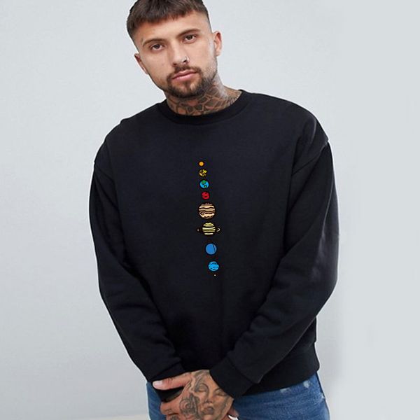 2021 new men's solar system planets print sweatshirt clothing crewneck pullover hoody winter spring casual streetwear hoodie w95t, Black
2021 new men's solar system planets print sweatshirt clothing crewneck pullover hoody winter spring casual streetwear hoodie w95t, Black
