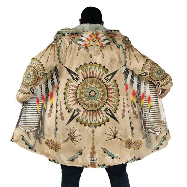 men's wool & blends native totem feather eagle skull all over 3d printed thick warm hooded cloak for men windproof fleece casual-46, Black
men's wool & blends native totem feather eagle skull all over 3d printed thick warm hooded cloak for men windproof fleece casual-46, Black