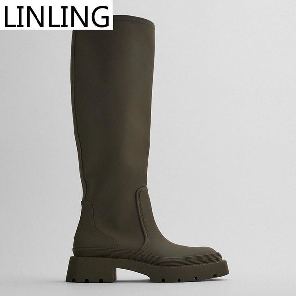 fahion women genuine leather calf height women boots 2021 new winter platform long leather boots knight, Black
fahion women genuine leather calf height women boots 2021 new winter platform long leather boots knight, Black