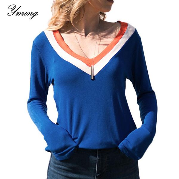 yming fashion women blouse long sleeve shirts ladies and blouses v neck tunic female blusas women clothes korean style, White
yming fashion women blouse long sleeve shirts ladies and blouses v neck tunic female blusas women clothes korean style, White
