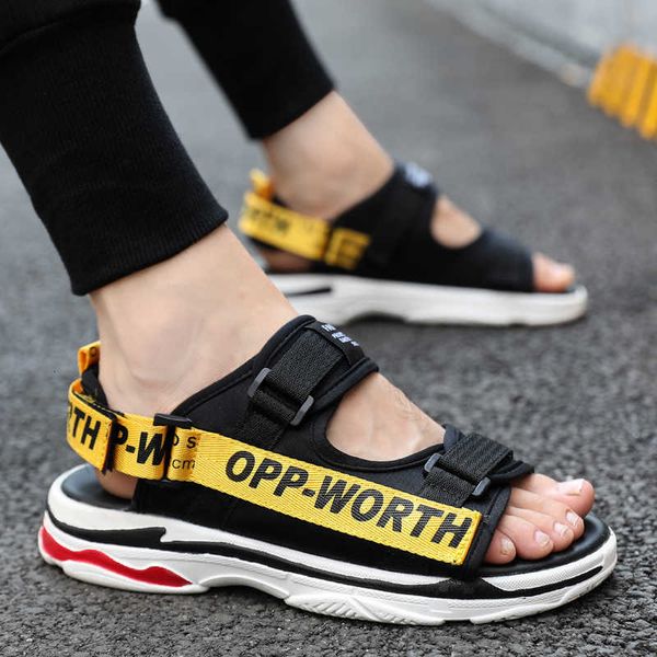 summer light breathing trend sandals fashion new beach comfortable outdoor antislip men casual shoes zapatos, Black
summer light breathing trend sandals fashion new beach comfortable outdoor antislip men casual shoes zapatos, Black