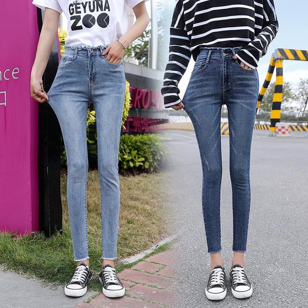 women's jeans for women mom high waist woman elastic plus size stretch female washed denim skinny pencil pants, Blue
women's jeans for women mom high waist woman elastic plus size stretch female washed denim skinny pencil pants, Blue