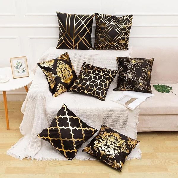 black golden leaves cushion brozing gold foil cushion decorative pillows home decor throw pillow
black golden leaves cushion brozing gold foil cushion decorative pillows home decor throw pillow