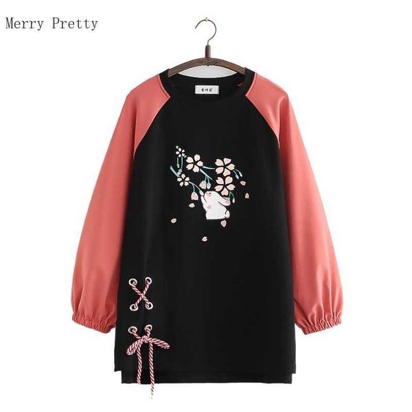 summer women cotton long hoodies sweatshirts harakuju cartoon rabbit print patchwork pullover sweet o-neck lace up 210526, Black
summer women cotton long hoodies sweatshirts harakuju cartoon rabbit print patchwork pullover sweet o-neck lace up 210526, Black