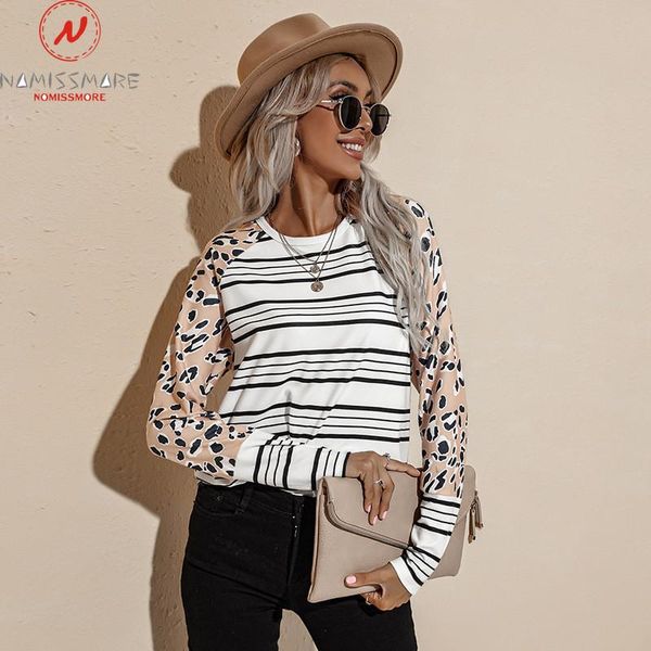 women's t-shirt fashion women striped print t-shirts patchwork design o-neck long sleeve color matching spring autumn casual pullovers, White
women's t-shirt fashion women striped print t-shirts patchwork design o-neck long sleeve color matching spring autumn casual pullovers, White