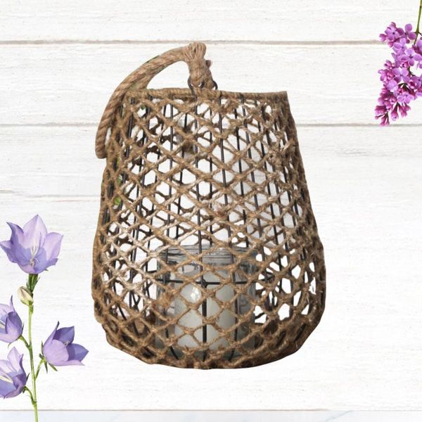 candle holders woven rope night light garden decorative lampshade bar cafe lanterns candlestick decoration lamp (size)
candle holders woven rope night light garden decorative lampshade bar cafe lanterns candlestick decoration lamp (size)