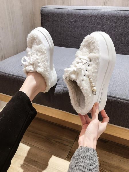 shoes slippers flat platform slipers women slides fashion cover toe fur flip flops med flock 2021 luxury plush fabric pu rubber, Black
shoes slippers flat platform slipers women slides fashion cover toe fur flip flops med flock 2021 luxury plush fabric pu rubber, Black