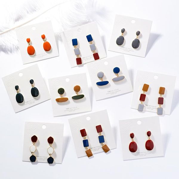 stud korea simple waterdrop triangle square round geometry glaze earrings sweet fashion enamel irregular polygon earring women, Golden;silver
stud korea simple waterdrop triangle square round geometry glaze earrings sweet fashion enamel irregular polygon earring women, Golden;silver