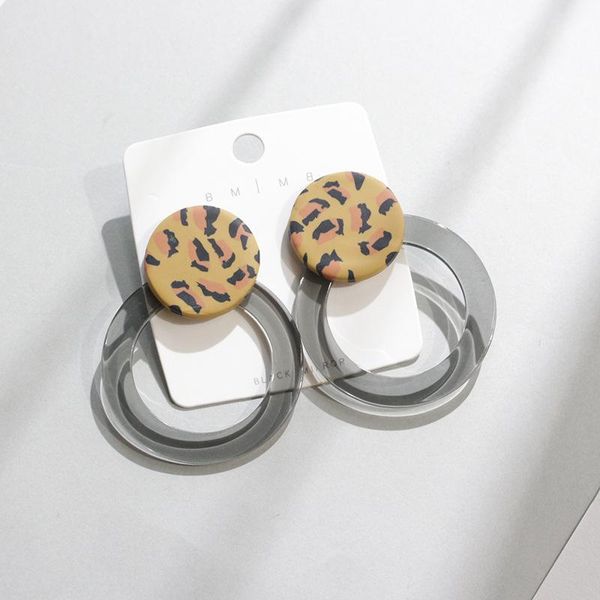 hoop & huggie fashino handmade polymer clay hollow transparent round shape camouflage stud loop earrings 2021 jewelry trend for women, Golden;silver
hoop & huggie fashino handmade polymer clay hollow transparent round shape camouflage stud loop earrings 2021 jewelry trend for women, Golden;silver