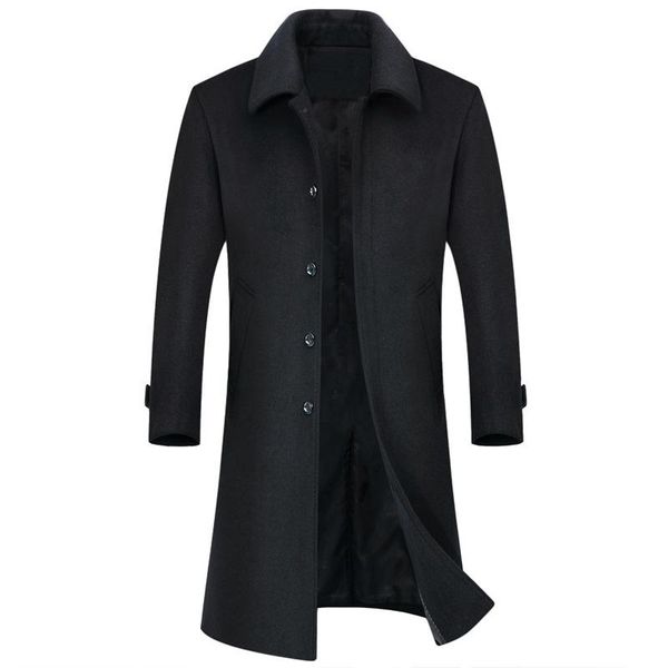 men's wool & blends coat men,men's lengthened coat,men's tweed trench coat,tweed men,winter clothing,warm winter clothing, Black
men's wool & blends coat men,men's lengthened coat,men's tweed trench coat,tweed men,winter clothing,warm winter clothing, Black