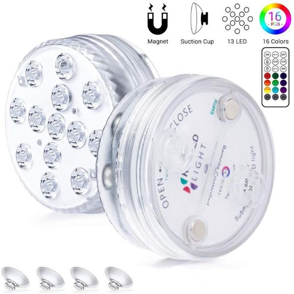 2pcs submersible led lights with magnets suction cups remote controlled rgb swimming pool lights underwater night lamp
2pcs submersible led lights with magnets suction cups remote controlled rgb swimming pool lights underwater night lamp