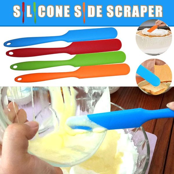 500°f high temperature baking silicone tool integrated cake cream spatula
500°f high temperature baking silicone tool integrated cake cream spatula