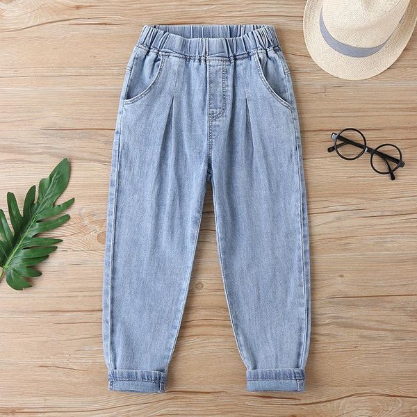 girls' jeans korean version big children's fold design thin kids long pants 2021 spring summer new baby trousers, Blue
girls' jeans korean version big children's fold design thin kids long pants 2021 spring summer new baby trousers, Blue