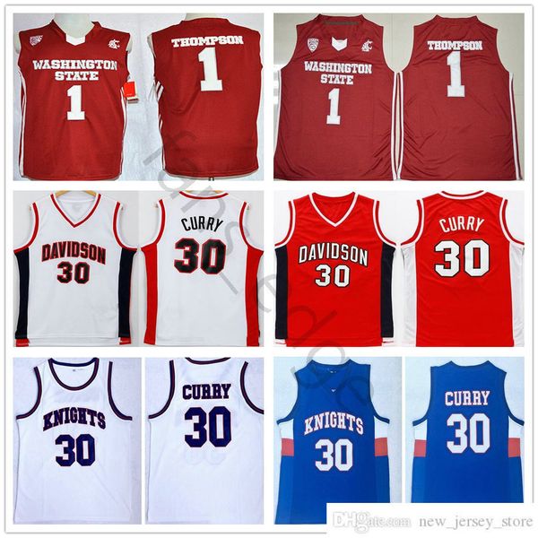 ncaa davidson wildcat college stephen #30 curry charlotte knights high school basketball jersey klay #1 thompson washington state cougars, Black
ncaa davidson wildcat college stephen #30 curry charlotte knights high school basketball jersey klay #1 thompson washington state cougars, Black