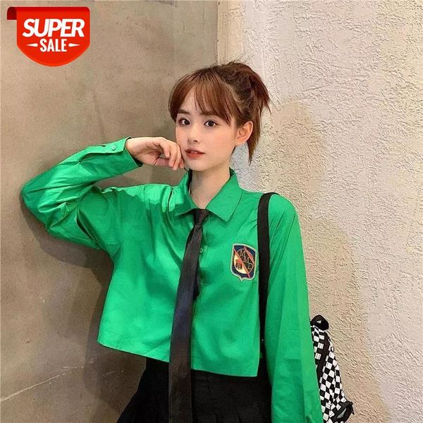new cute college wind crop shirt with tie female long sleeve women blouse harajuku uniform shirt lace up blouses woman #4s1s, White
new cute college wind crop shirt with tie female long sleeve women blouse harajuku uniform shirt lace up blouses woman #4s1s, White