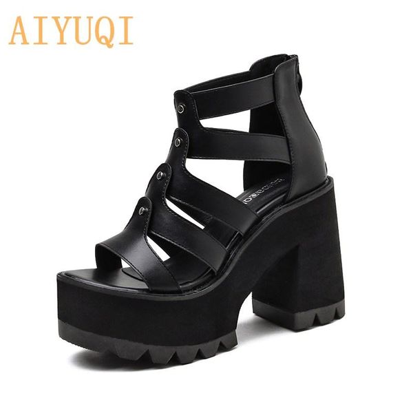 sandals women summer fashion thick heel waterproof platform fish mouth high heels dress size 34, Black
sandals women summer fashion thick heel waterproof platform fish mouth high heels dress size 34, Black