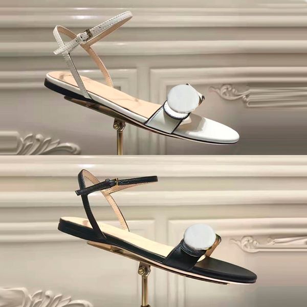 luxury womans shoes classic ladies sandals buckl metal buckle imported genuine leather flat beach slippers designer woman sandal large size, Black
luxury womans shoes classic ladies sandals buckl metal buckle imported genuine leather flat beach slippers designer woman sandal large size, Black