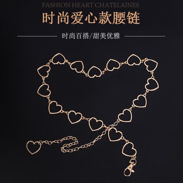 belts cross - border style love dress fashion thin metal girdle, Black;brown
belts cross - border style love dress fashion thin metal girdle, Black;brown