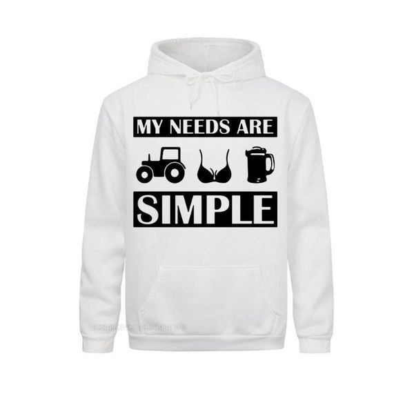men's hoodies & sweatshirts beer men funny tractor boobs cotton hommes my needs are simple term design graphic crew neck soft oversized, Black
men's hoodies & sweatshirts beer men funny tractor boobs cotton hommes my needs are simple term design graphic crew neck soft oversized, Black