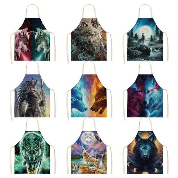aprons wolf night pattern baking accessories cooking kitchen apron women woman goods for home alpaca
aprons wolf night pattern baking accessories cooking kitchen apron women woman goods for home alpaca