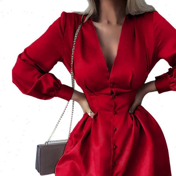 women autumn solid color v neck long sleeve single breasted shirt dress drop shipping good quality, Black;gray
women autumn solid color v neck long sleeve single breasted shirt dress drop shipping good quality, Black;gray