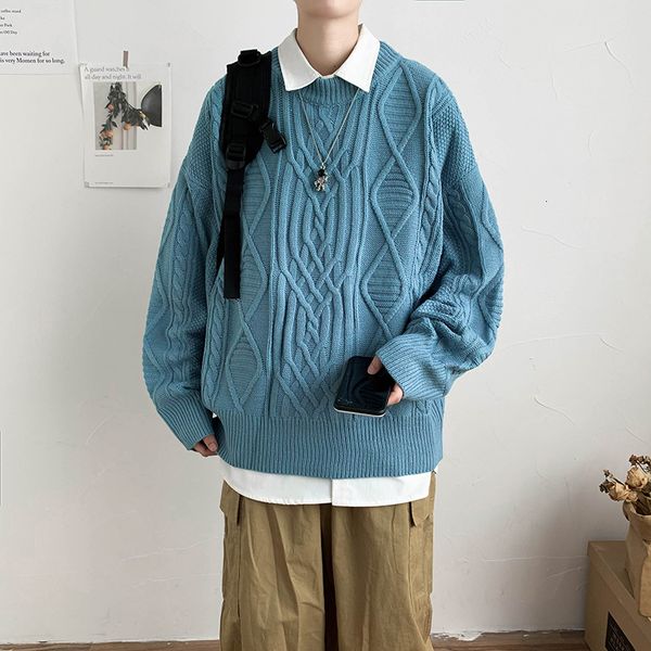 2021 new korean sweater men's warm fashion casual knitted pullover men wild loose autumn winter knitting sweaters mens clothes -2xl 2u, White;black
2021 new korean sweater men's warm fashion casual knitted pullover men wild loose autumn winter knitting sweaters mens clothes -2xl 2u, White;black