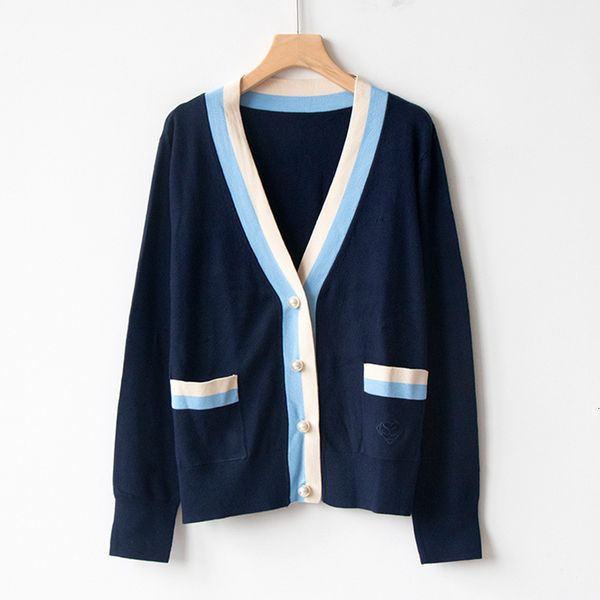 2021 new knitted cardigan, loose fitting, mixed color, v-neck, seam, women, sweater, coat, spring and autumn, oqhb, White;black
2021 new knitted cardigan, loose fitting, mixed color, v-neck, seam, women, sweater, coat, spring and autumn, oqhb, White;black